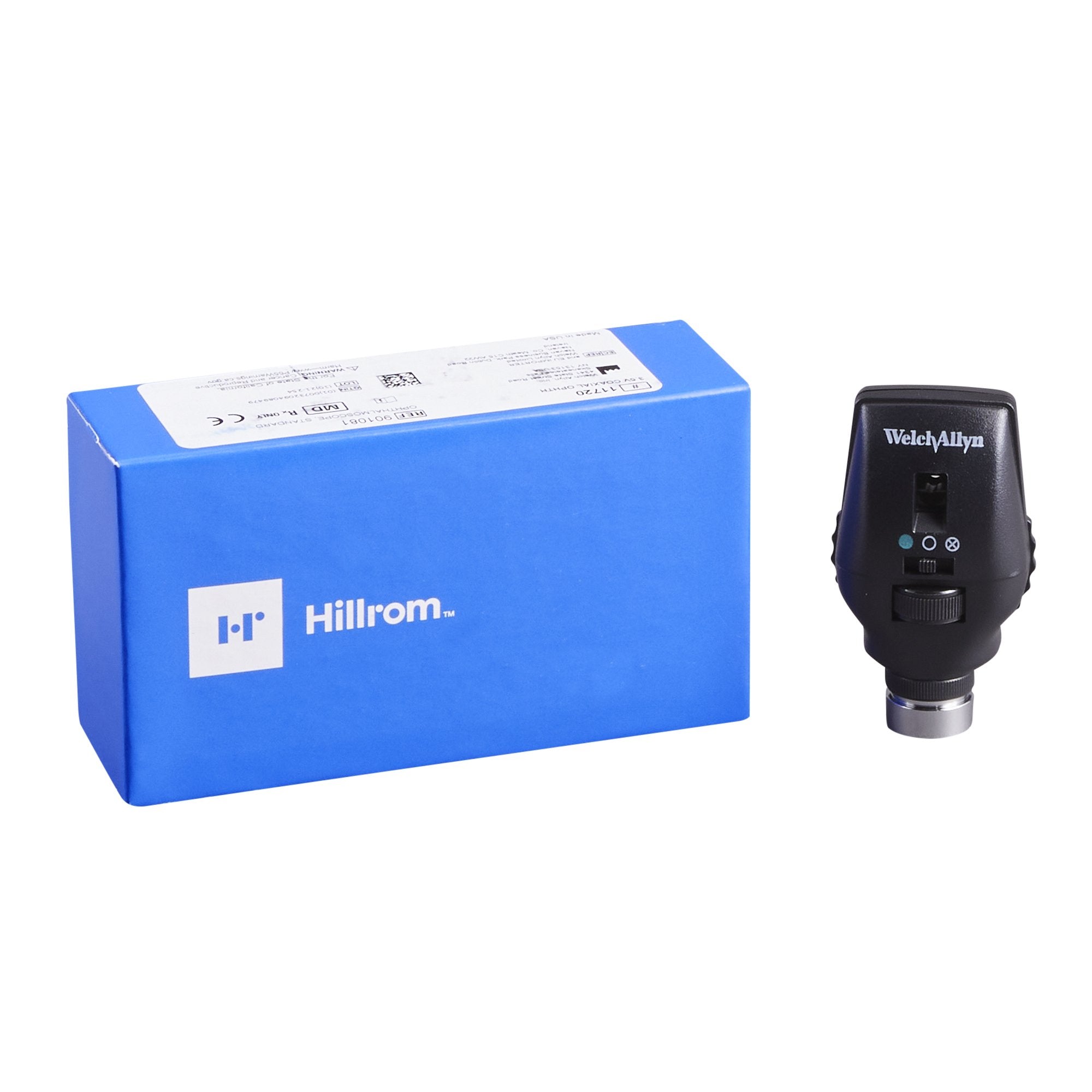 Welch Allyn Coaxial Ophthalmoscope Head - Cutting-Edge Instrument - 3.5 V Halogen Lamp Welch Allyn Coaxial Ophthalmoscope Head - Cutting-Edge Instrument - 3.5 V Halogen Lamp